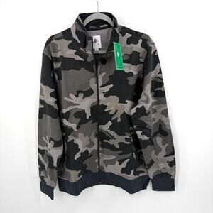 Flint Park Men’s Camouflage Athletic Court Jacket Size L